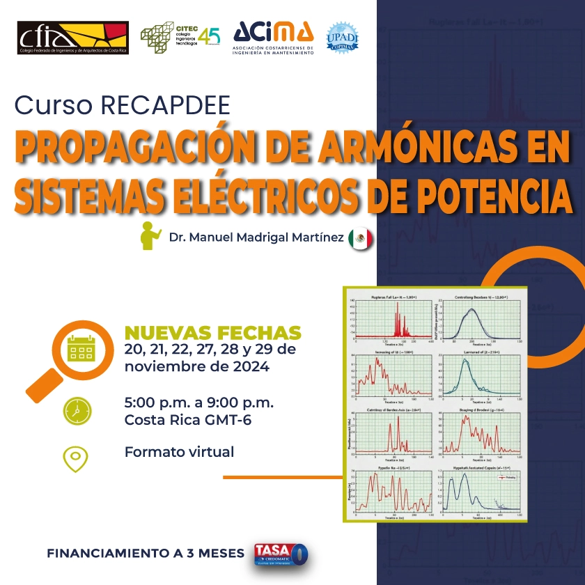 Curso RECAPDEE Propagación de Armónicas en Sistemas Eléctricos de Potencia