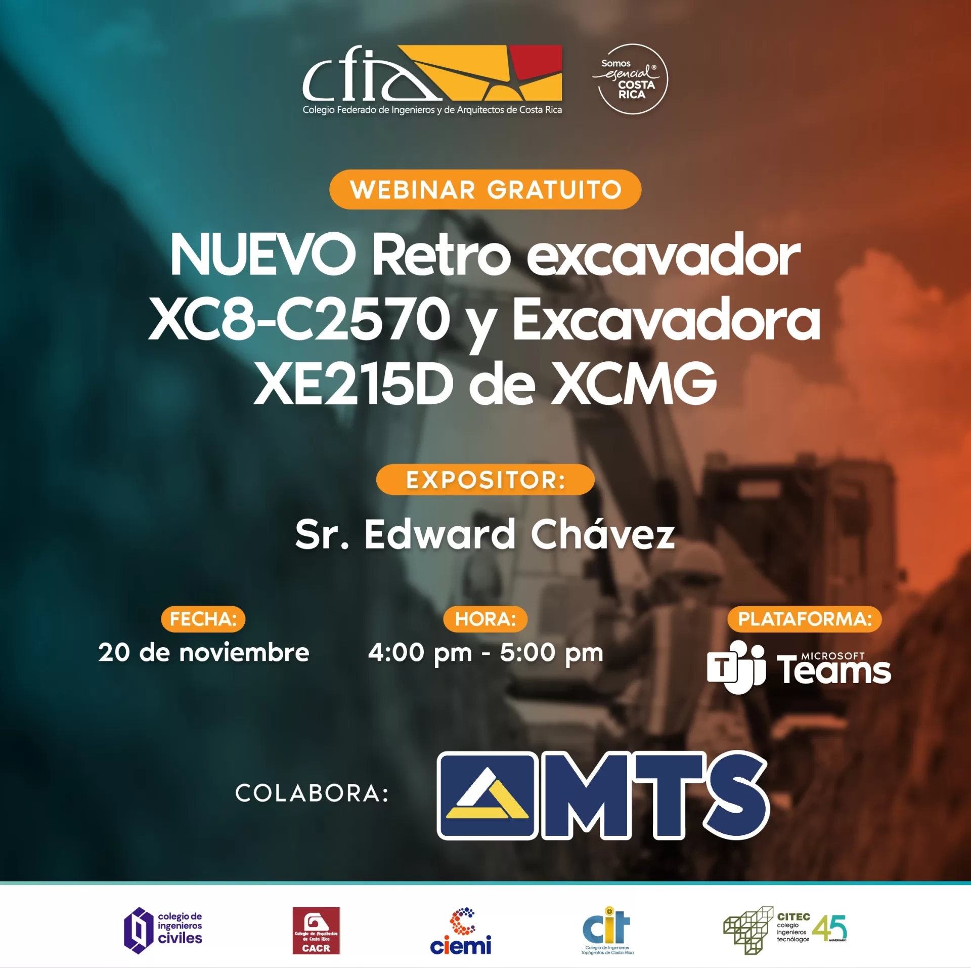 Webinar Nuevo Retro excavador