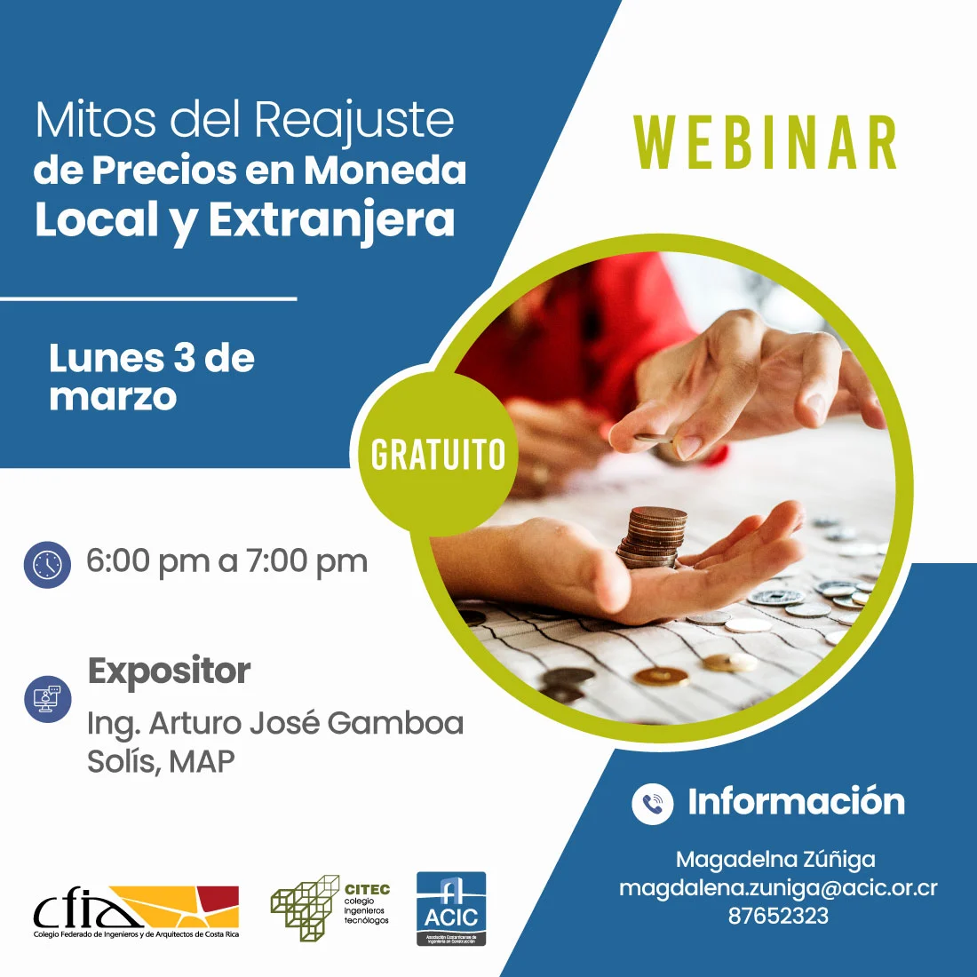 Webinar Mitos del Reajuste de Precios en Moneda Local y Extranjera